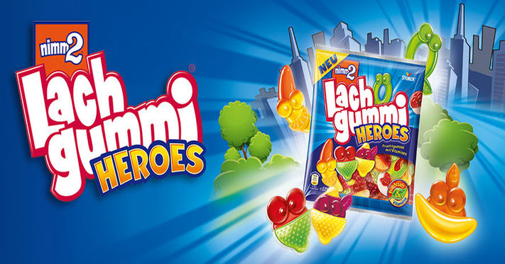 Attention: voici les nouveaux nimm2 Lachgummi Heroes!
