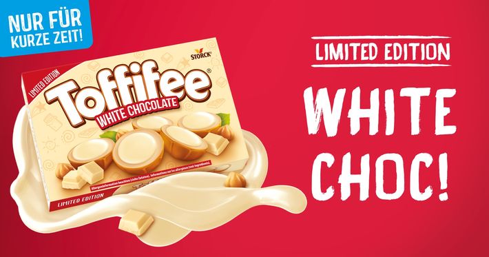 Toffifee White Chocolate, die beliebte Limited Edition von Toffifee ist zurück!