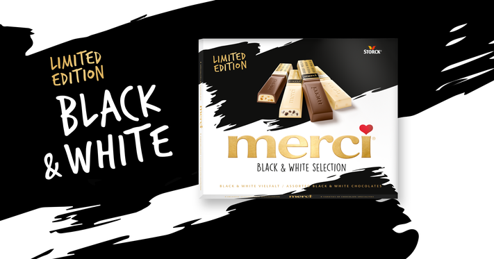 Limited Edition: merci Black & White Selection