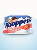 Knoppers 2015: L’en-cas croquant de l’été: Knoppers Fraise-Yogourt