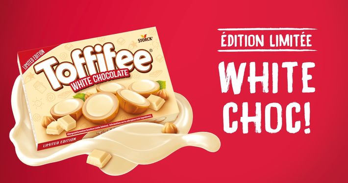 Toffifee White Chocolate: revoici notre édition limitée si appréciée!